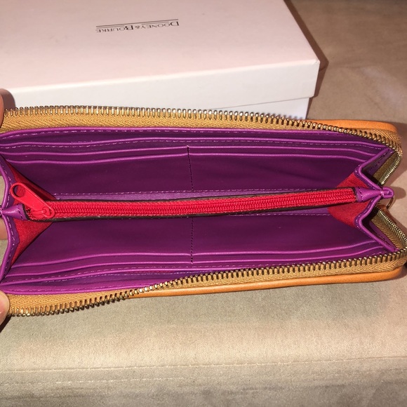 Dooney & Bourke Orchid Wallet - Picture 7 of 9